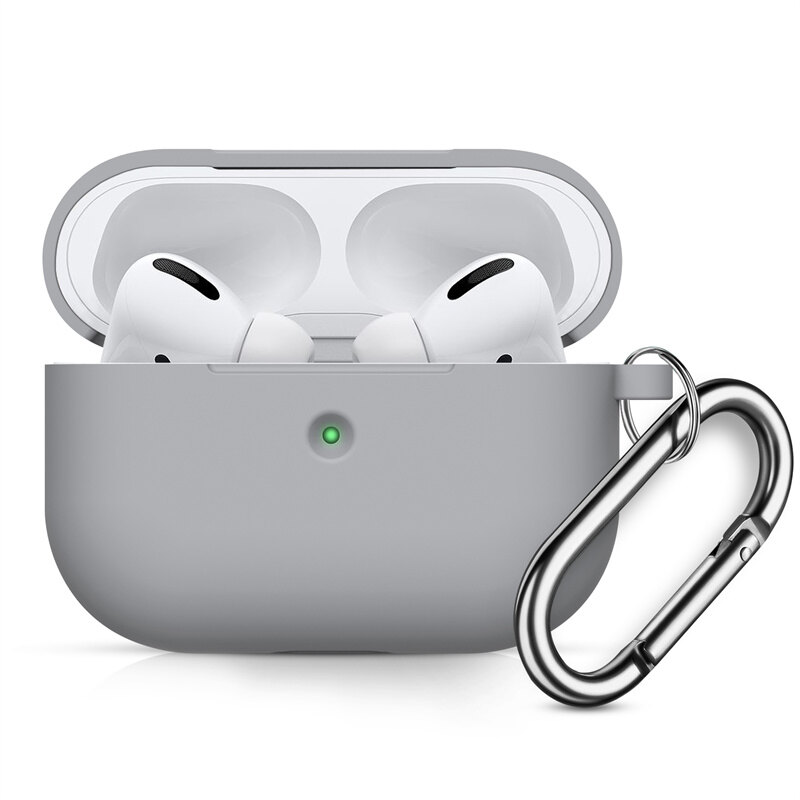 Minimalist Solid Color Conjoined Thick Silicone Wireless Bluetooth Earphone Protective Case for Apple AirPods 3 Shockproof Cover for Airpods Pro 2 1 Charging Box Accessories