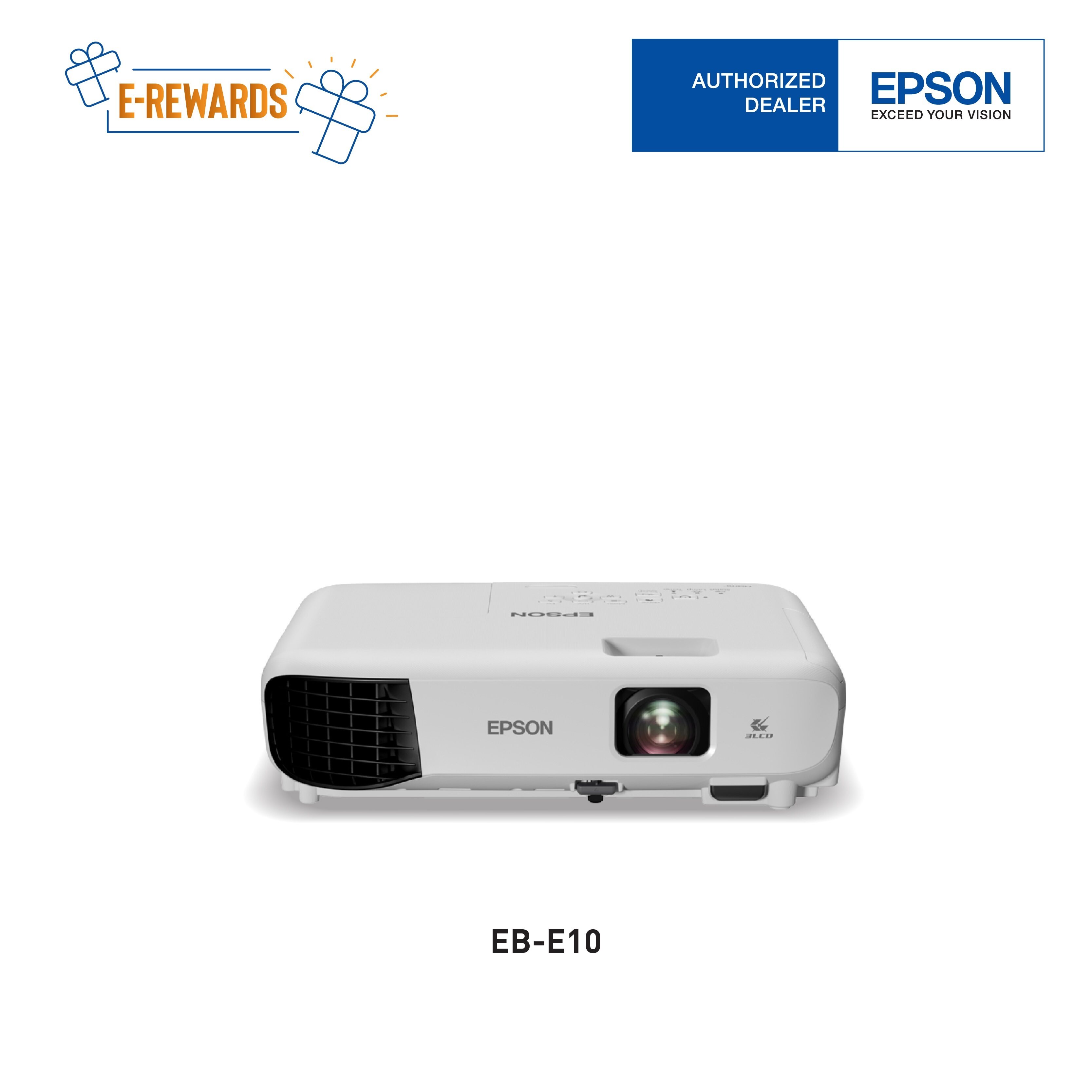 Epson EBE10 XGA 3600 Lumens 3LCD Projector Lazada