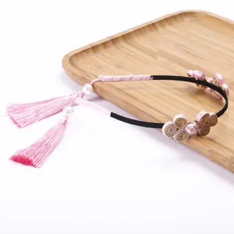 Fashion Chinese Style Retro Headband Tassel Lovely Handmade Hair