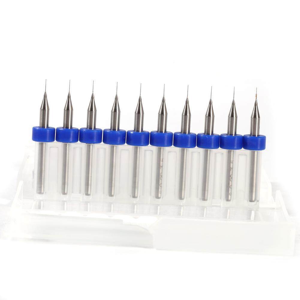 Micro Drill Bit 10pcs PCB Print Board Carbide Circuit Fine Attachment 3.175mm