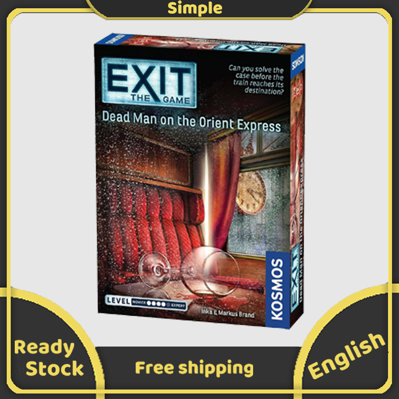 EXIT: The Game Board Game Series Cooperative Abstract Strategy Family Escape Room