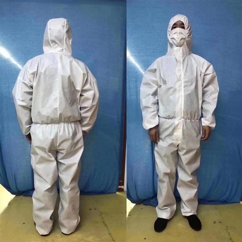 SpotDisposable Surgical Gowns Medical Protection Suit Protective Clothing Antibacterial Chemical Dust-proof Water-proof Woven Overal