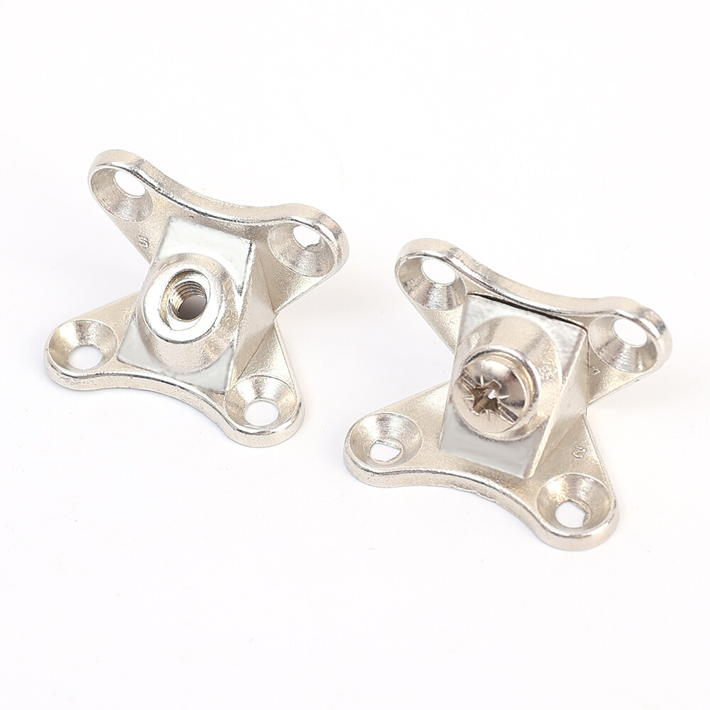 Polocat 1-10 set Furniture Handware Link Corner Code Support Connector Right Angle L Shape Bracket Holder 90 Degree Reinforced Butterfly Shaped