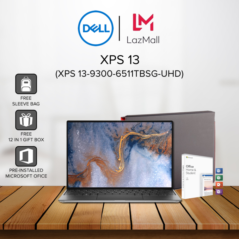 Dell XPS 13 9300 (XPS 13-9300-6511TBSG-UHD) 13.4 UHD Touch Laptop Frost White ( i7-1065G7, 16GB, 1TB SSD, Intel, W10, HS ) Malaysia