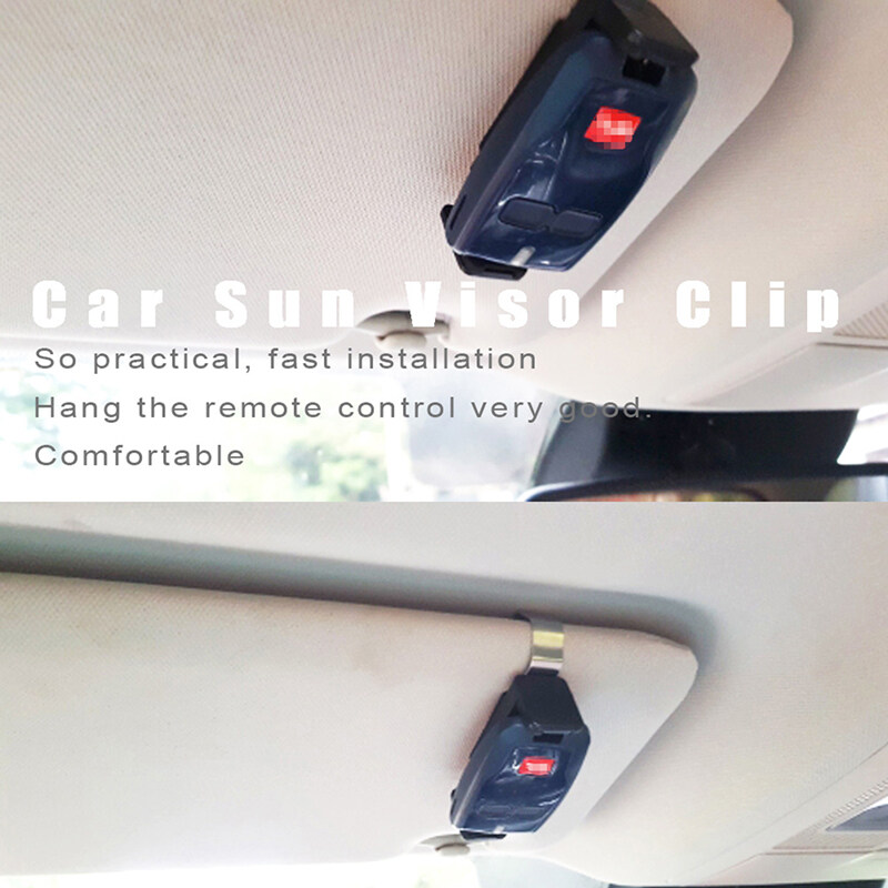 WarmHomee???? Car Sun Visor Clip Holder Mount Stand 4768mm for Garage Door remote control