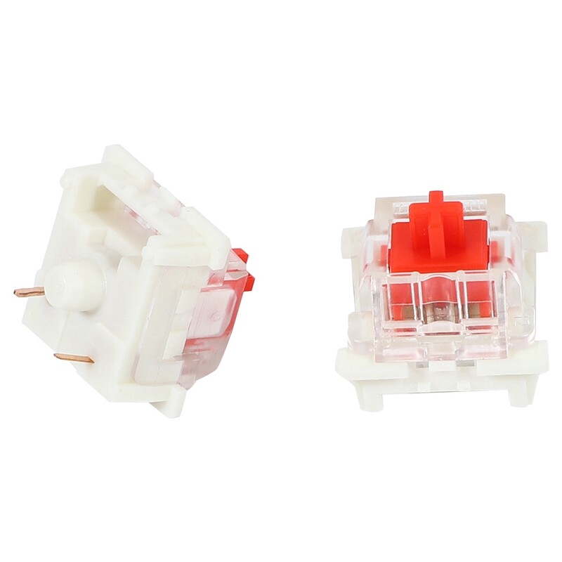10Pcs Plastic For Cherry Red 3 Pin MX RGB Mechanical Switch Keyboard Replacement