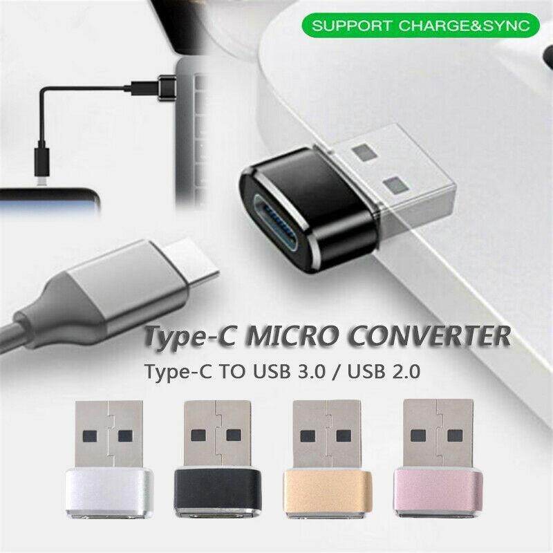 Loại C Micro USB Cáp đến USB 3.0 USB2.0 Nam Adapter Chuyển Đổi Cổng Kết Nối