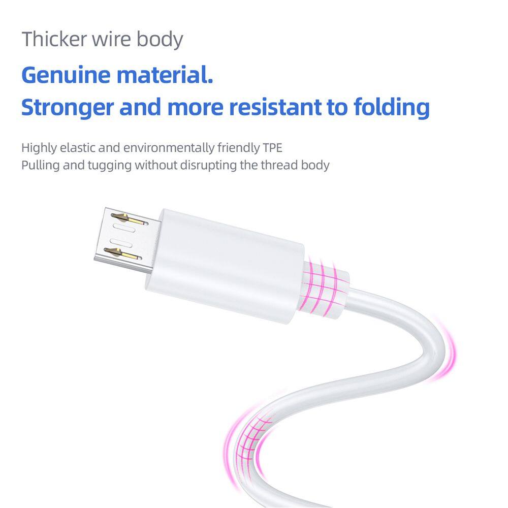FRZ59 Android 1m/5m/10m Fast Charging Micro USB Original Charging Cable USB Micro Cable USB Charging Cable USB Charging Wire Charging Data Cable
