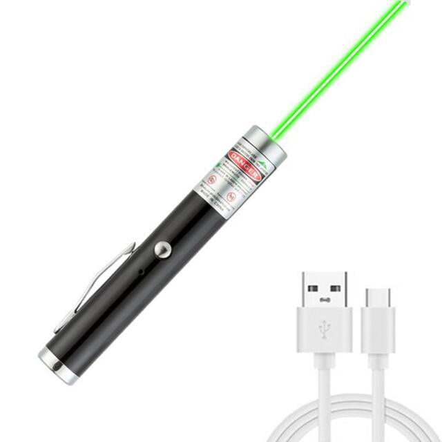 Black FreeMascot 2-in-1 650nm Red Line Laser Light Presenter Pen for Line Laser Presentation 