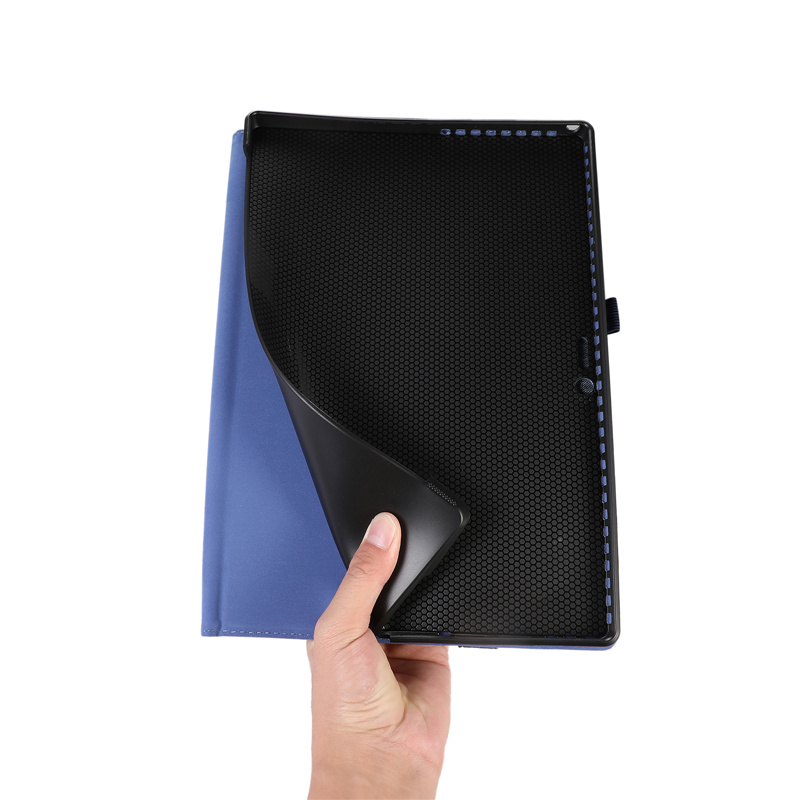 Đứng Bìa trường hợp đối với Microsoft Surface Pro 9 Pro 8 12.3 13 inch vỏ bề mặt Pro 7 6 5 4 trường hợp Jeans vải chất liệu da PU trường hợp