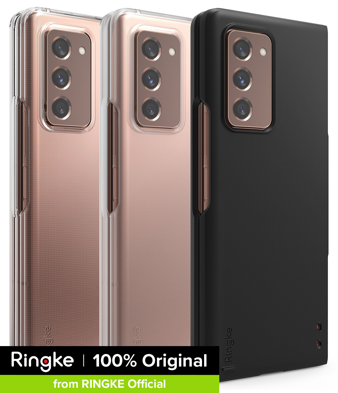 Ringke Slim Case Designed for Galaxy Z Fold 2 Matte Clear