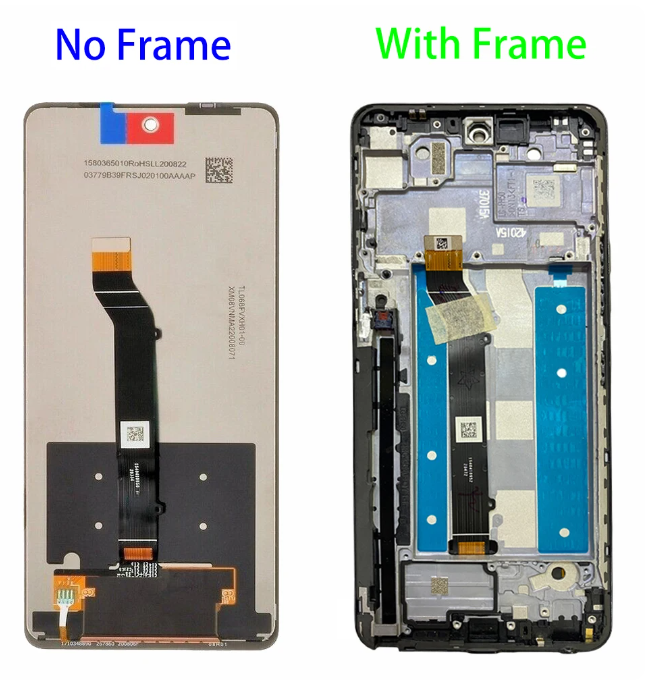 Original with Frame For LG Stylo 7 5G/Q740 LCD Display With Touch Screen Glass Panel Assembly