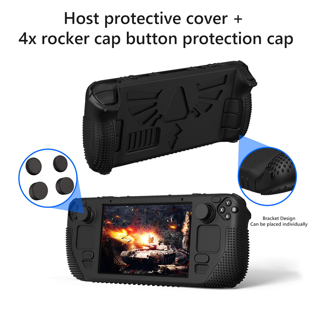 Game Accessories Game Console Protective for Steam Deck Game Console Housing Thumb Stick Grip Cap