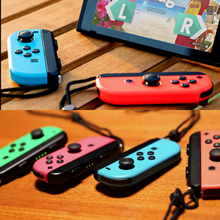 Bộ Điều Khiển Chuyển Đổi Cho Nintendo Joycon Kèm Macro, Điều Khiển Chuyển Động, Thay Thế Cho Điều Khiển Switch Joycon, Thay Thế Cho Switch Joycon