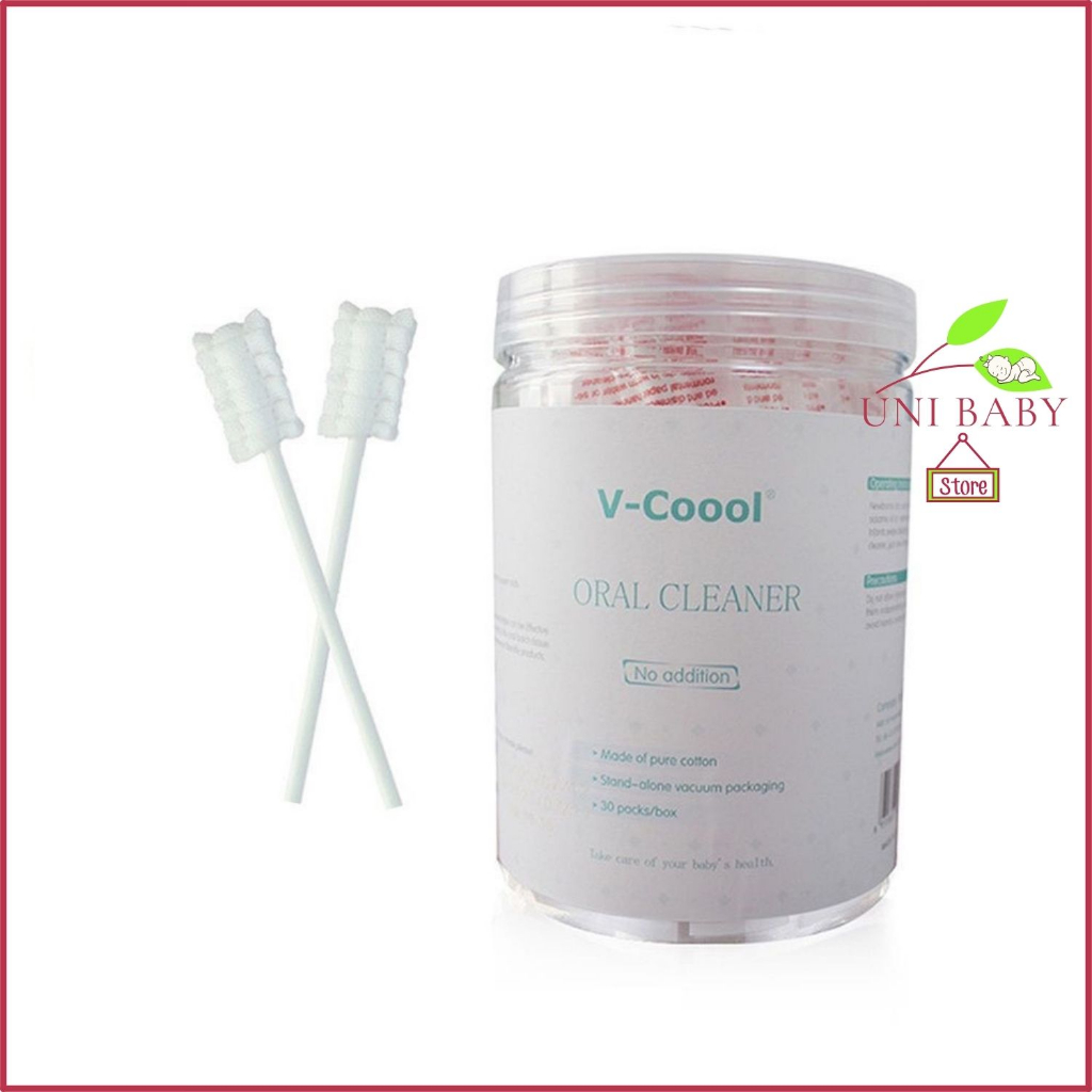 Gạc Rơ Lưỡi Que Vcool cho bé