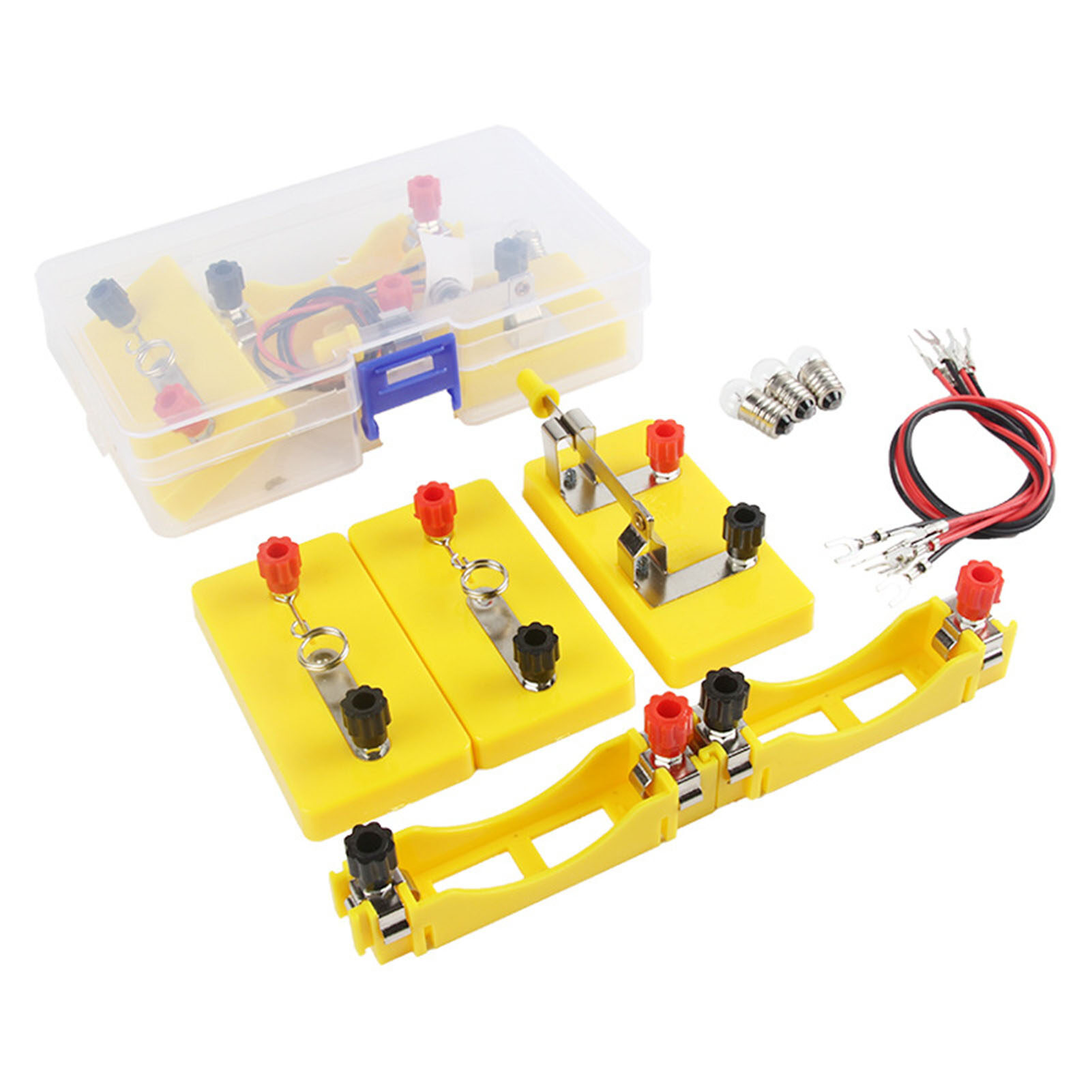 Microgood Bộ Dụng Cụ Khoa Học Vật Lý Bộ Dụng Cụ Câu Đố Học Mạch Cơ Bản Phòng Thí Nghiệm Khoa Học Vật Lý Tự Làm Khả Năng Thực Tế Cho Trẻ Em