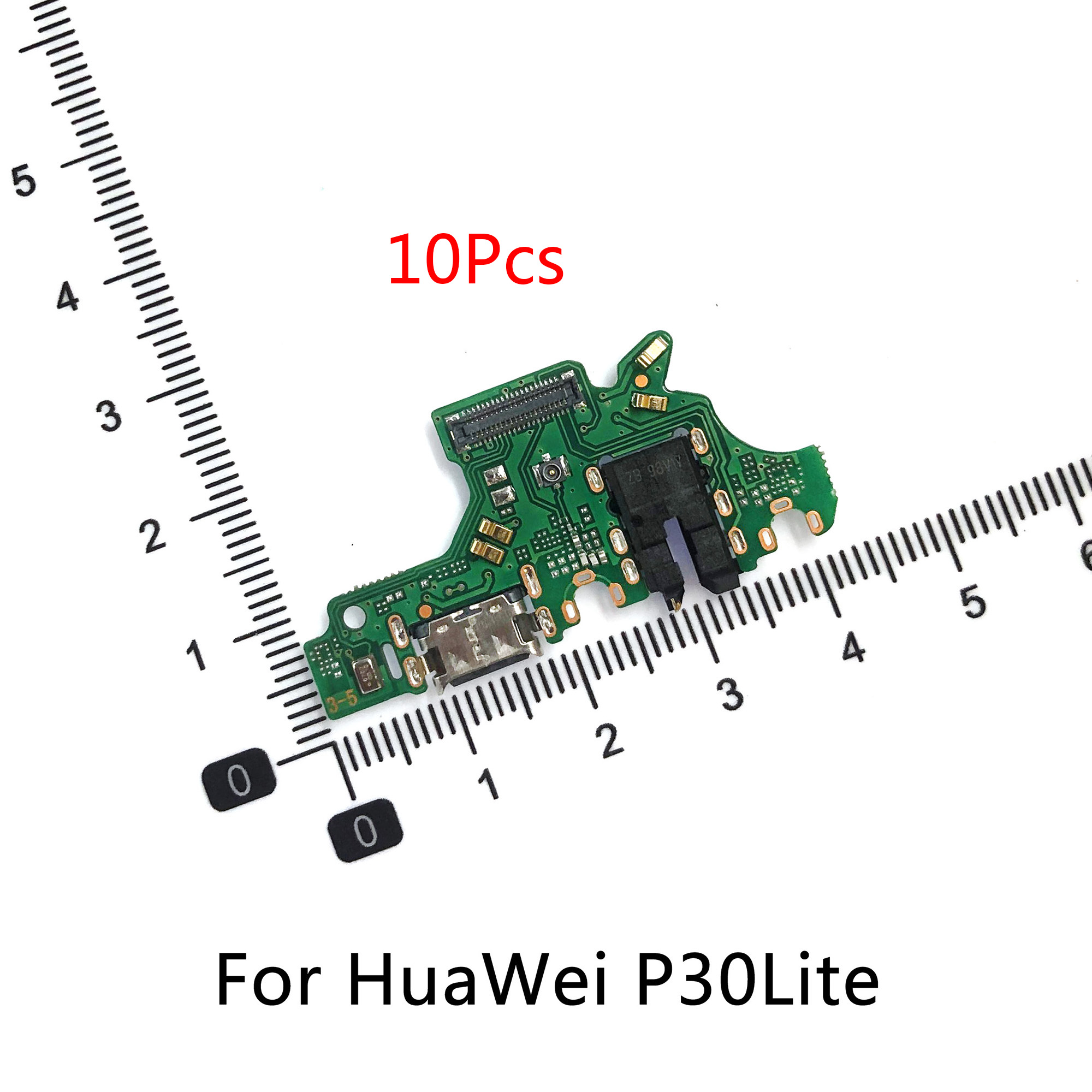 USB Charging Dock Port Socket Jack Connector Charge Board Flex Cable For Huawei P9 P9Plus P9Lite mini P9Lite P8Lite P10 P20 P30 Lite Plus Pro Microphone Mic