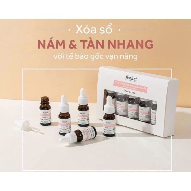 HONESI Serum chính hãng TRẮNG DA HÀN QUỐC ( Tách Set 1 Lọ )