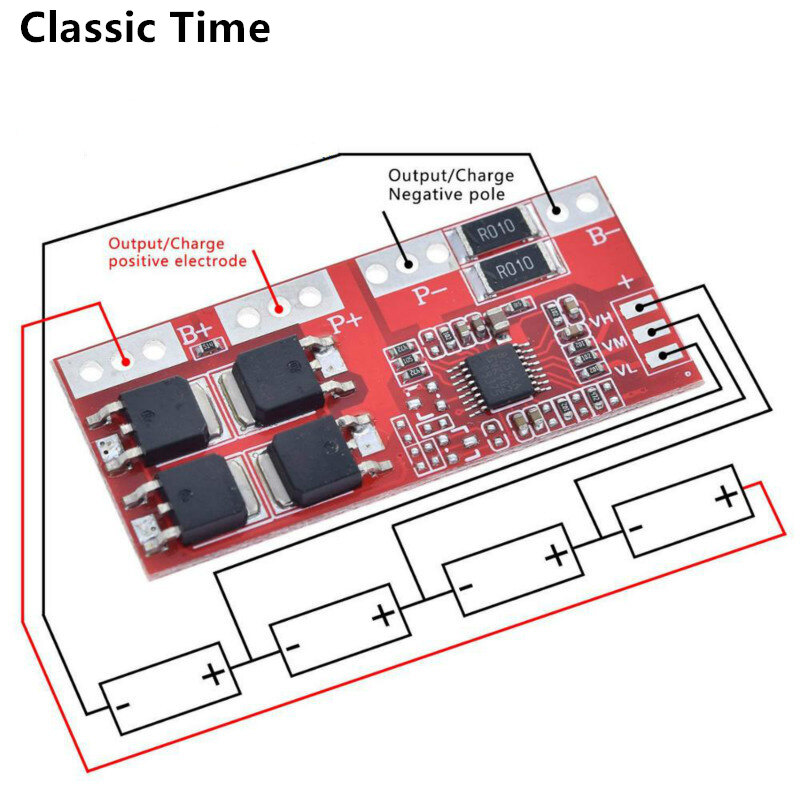 4S 30A High Current Li-ion Lithium Battery 18650 Charger Protection Board 14.4V 14.8V 16.8V BMS Overcharge