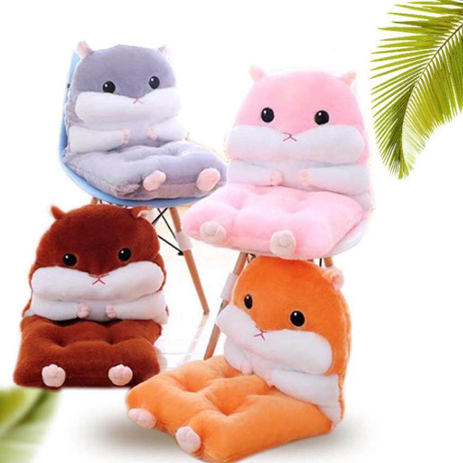 Dễ thương Hamster Đệm Lưng, có thể tháo rời 1 Lưng cho Ghế cho Nhà Phòng Ngủ Văn Phòng Xe Món Quà cho Trẻ Em và Bạn Gái