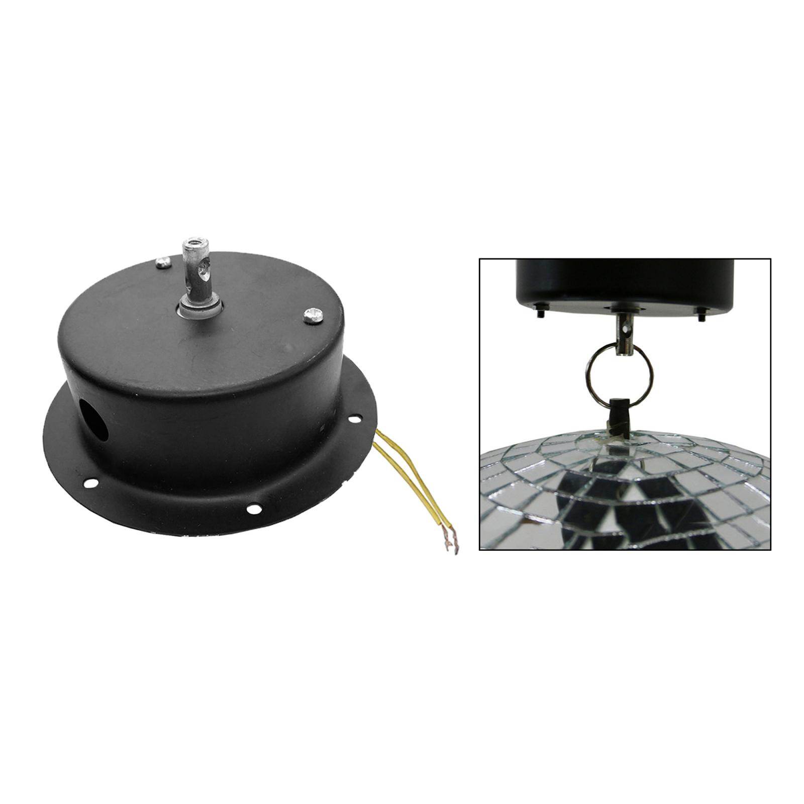 Moon Pomelo Rotating Mirror Disco Ball Motor Hanging DJ Mirror Reflection