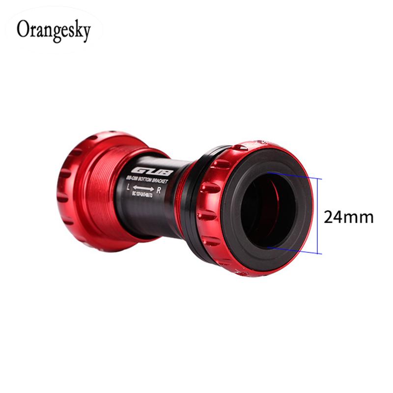 GUB C-68 Ceramic BB Crankshaft 68/73mm Thread Type BSA Crankshaft Crankshaft Bearings