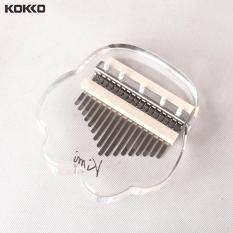 Đàn Kalimba 17 Phím Kimi KOKKO, Đàn Piano Bỏ Túi Làm Từ Acrylic Đàn Mbira Bàn Phím Trong Suốt Nhạc Cụ Kèm Búa Chỉnh Đàn + Túi Đựng Đàn