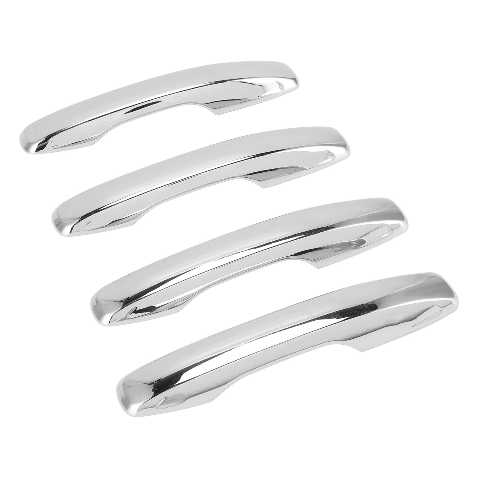 4pcs Exterior Door Handle Cover Trim Silver ABS Outer Door Handle 4pcs-exterior-door-handle-cover-trim-silver-abs-outer-door-handle