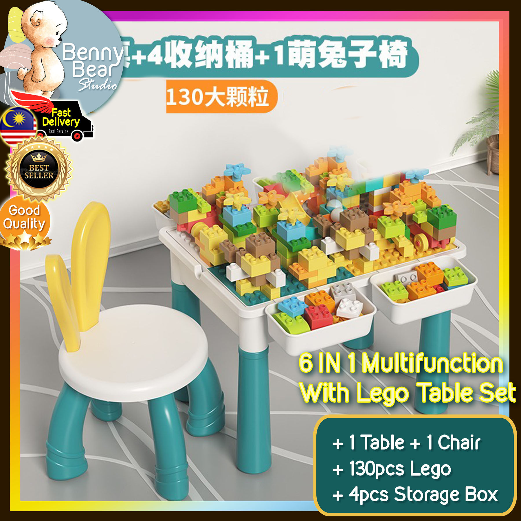 Lego discount table studio