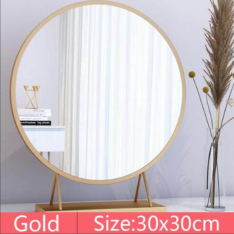Hd Makeup Mirror Desktop Cosmetic, Large Tabletop Mirror On Stand