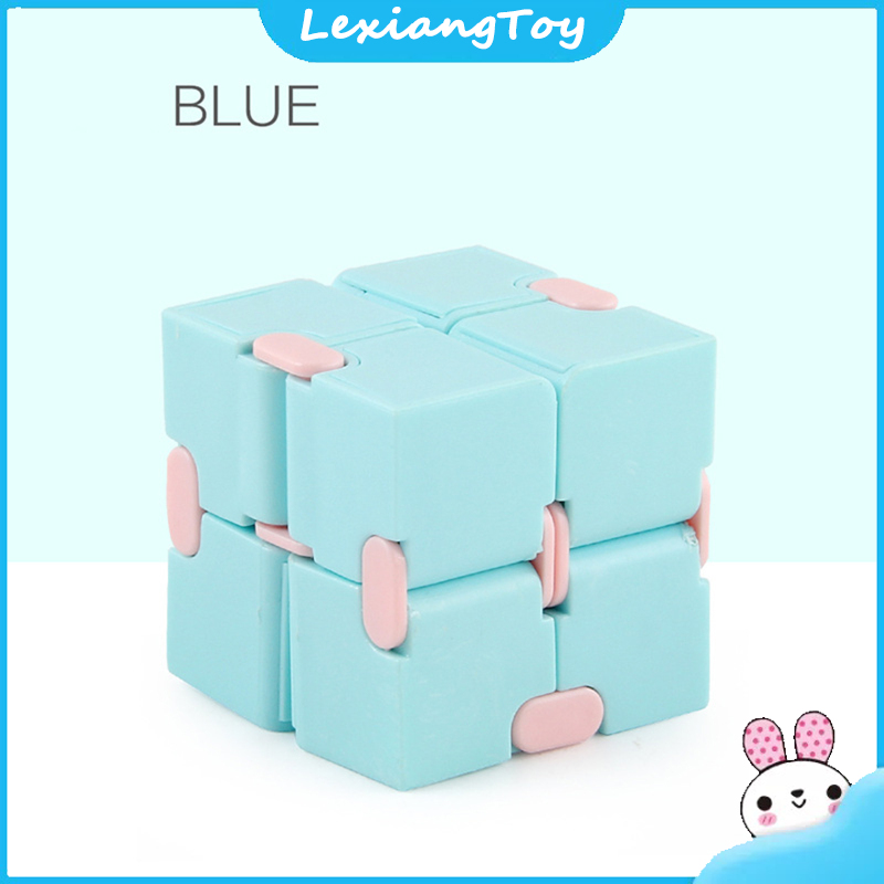 Lexiang Đồ Chơi 2X 2 khối lập phương thần kỳ Túi Lật Vô Hạn khối rubik tốc độ Giải Nén Đồ chơi giáo dục trẻ em Quà tặng sinh nhật