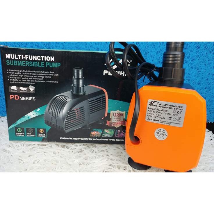 Máy Bơm Nước Periha PD-5200 (25W-2100L/H-2M) - Lọc Nước Cho Hồ Cá Cảnh