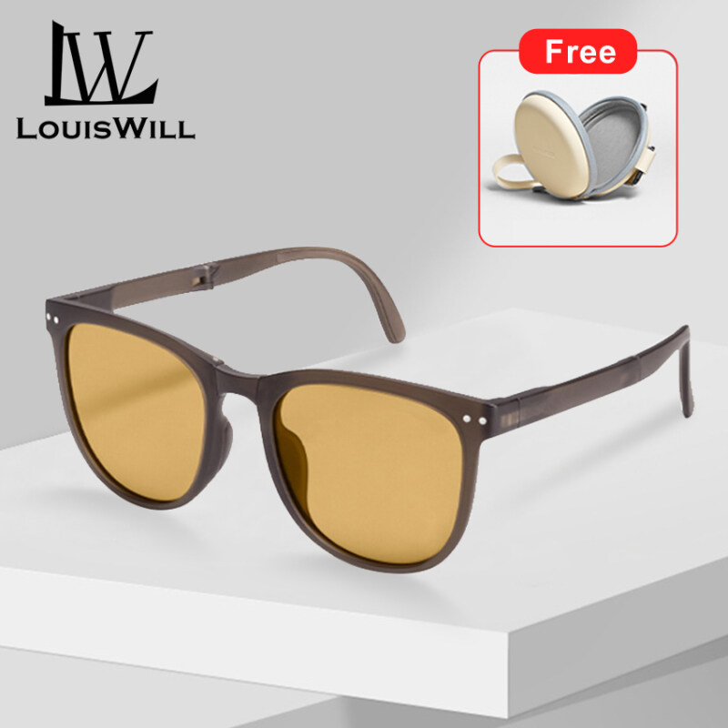 Giá bán LouisWill kính mát nam Kính Râm Nam Nữ Kính Râm Có Thể Gập Lại Kính Râm Lái Xe Kính Râm Thể Thao Kính Râm Đạp Xe Thể Thao Ngoài Trời Kính Mắt Hoạt Động Kính Mắt Câu Cá Lái Xe Kính Râm kính nam kính râm nữ kính đen