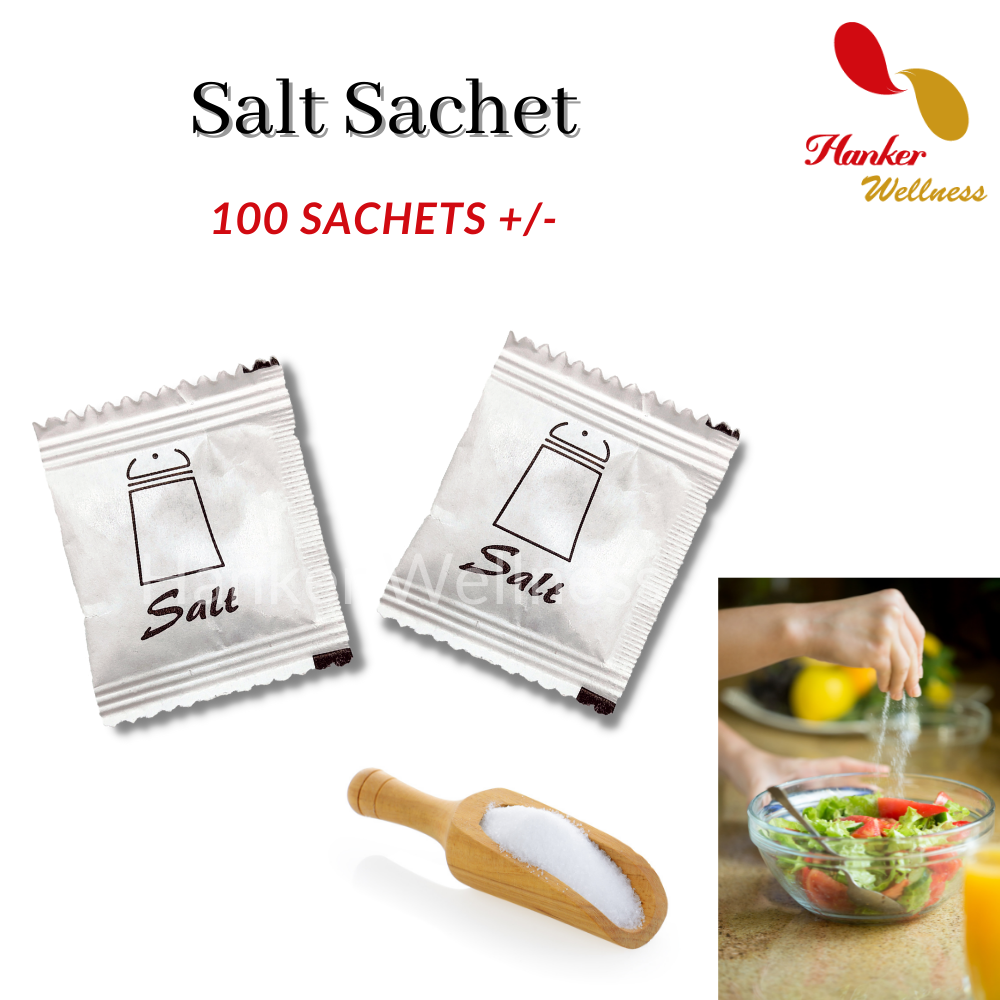 Salt Sachet Iodized Garam Halus 食用盐 100/250 Sachets Halal Lazada