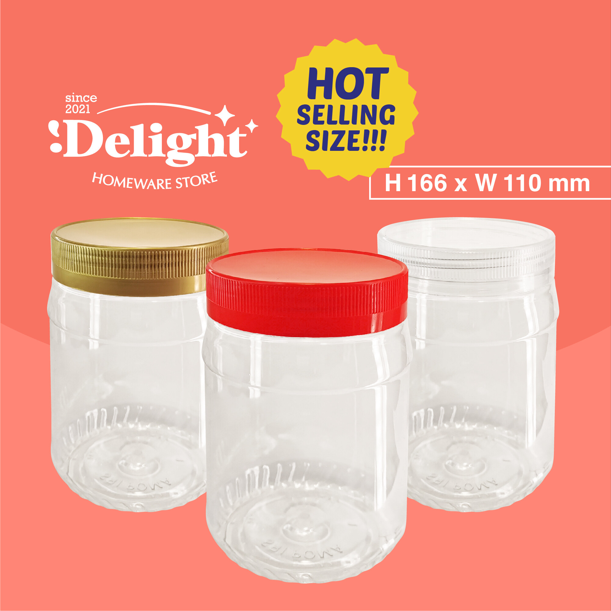 Plastic best sale biscuit jar