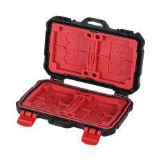 LYNCA Kh 10 Chống Nước CF/SD/SDHC/TF/MSD Thẻ Nhớ Hộp Bảo Quản Viên mang Theo Giá Đỡ Sắp Xếp Lưu Trữ 24 Khe Cắm Cho Sandisk Transcend Lexar Kingston