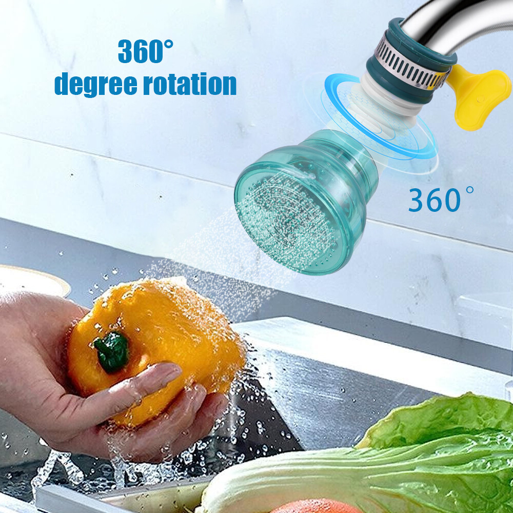 Máy Lọc mở rộng vòi lọc nước có thể thu vào 360 ° có thể xoay vòi phun đầu phun vòi phun tiết kiệm nước khuếch tán phụ kiện nhà bếp