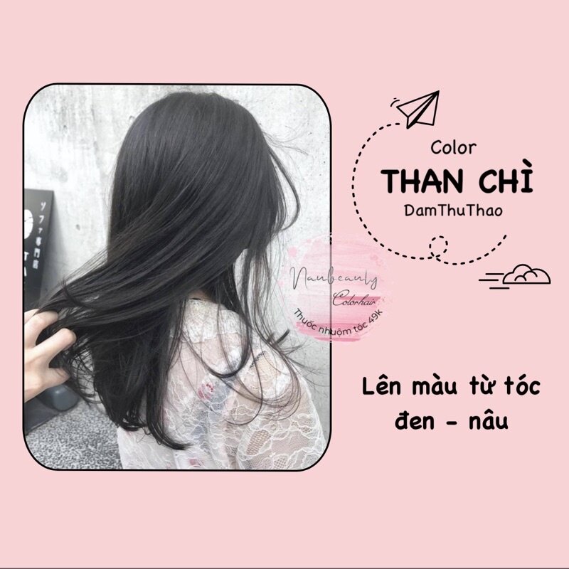 [HCM]Thuốc nhuộm tóc màu THAN CHÌ