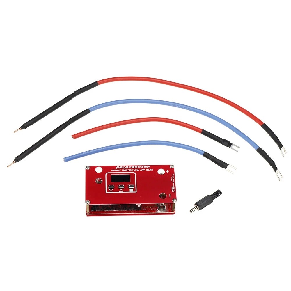 Máy Máy Hàn Điểm Mini Tự Động Agoal, Có Chế Độ Hàn Cảm Ứng Tự Động Màn Hình LCD Cho Pin 18650, Ắc Quy Xe 12V