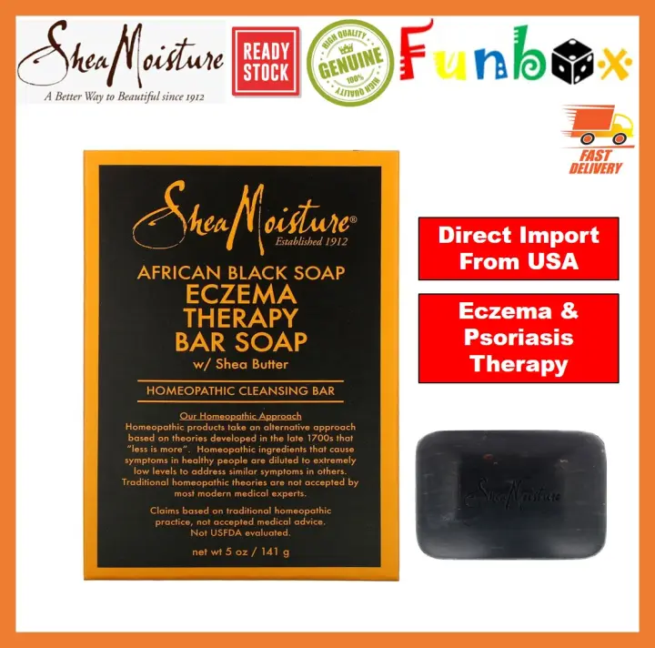 shea moisture eczema therapy bar soap