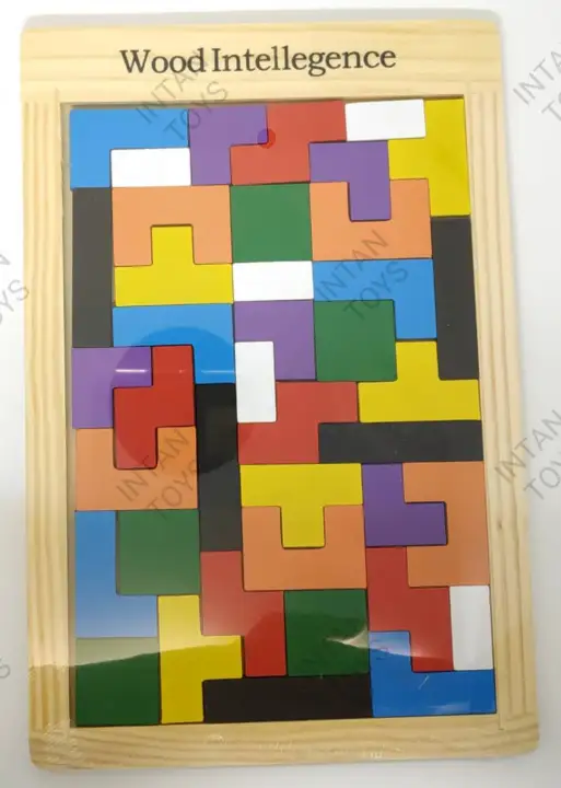 wooden iq puzzle