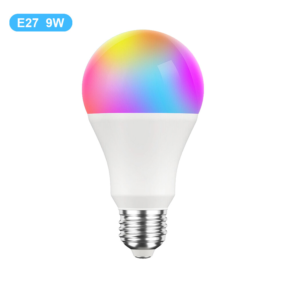 Kedia TUYA Bóng Đèn LED E27 RGBCW WiFi Thông Minh 9/15Watts Bóng Đèn Alexa Bóng Đèn Ma Thuật Điều Chỉnh Độ Sáng Yandex Alice 100-240V Gia Đình Điều Khiển Bằng Giọng Nói