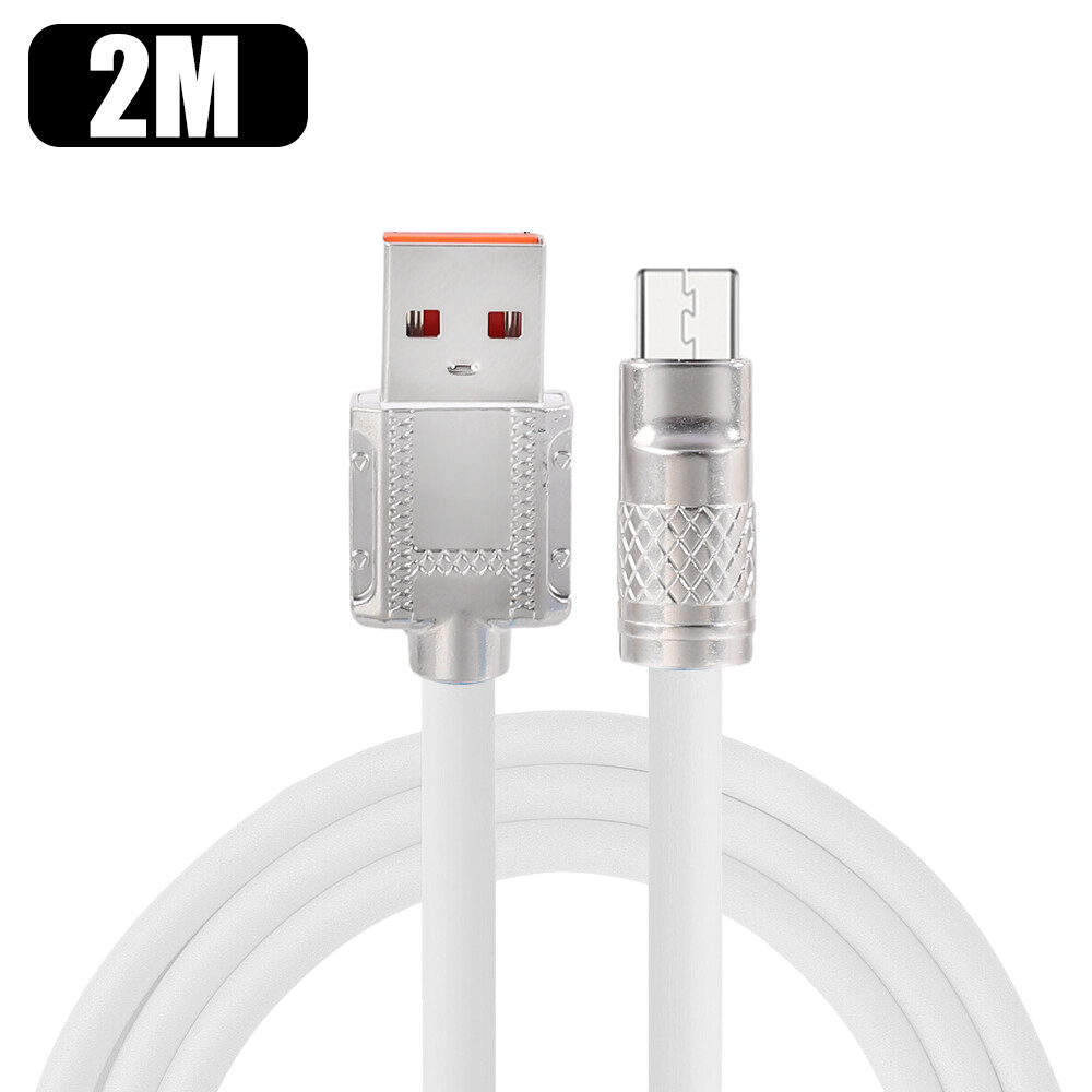 120W 6A sạc siêu nhanh Loại C Cáp dữ liệu sạc nhanh USB cáp cho Huawei Samsung Xiaomi Redmi dòng dữ liệu
