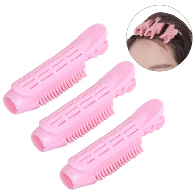 【Miss Beauty Mall】3pcs Hair Root Fluffy Clips Self Grip Root Volume Hair Curler Clip Plastic Fluffy Curly Hair Styling Tool Rollers