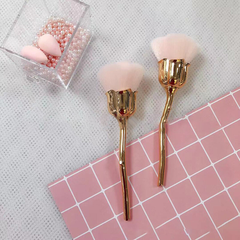 Beautybigbang Hoa Hồng Đầu Bàn Chải Phấn Má Hồng Bàn Chải