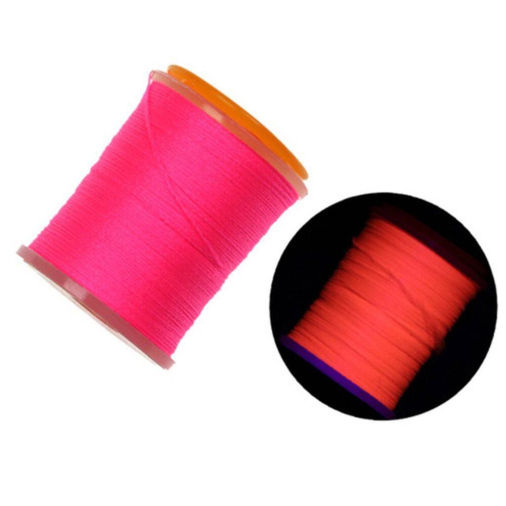 KAIDIY Fishing Accessories Flies Salmon 100Yard 200D Fluorescent Fly Tying Thread Tying Thread Material Fly Fishing Line Fishing Hook Line