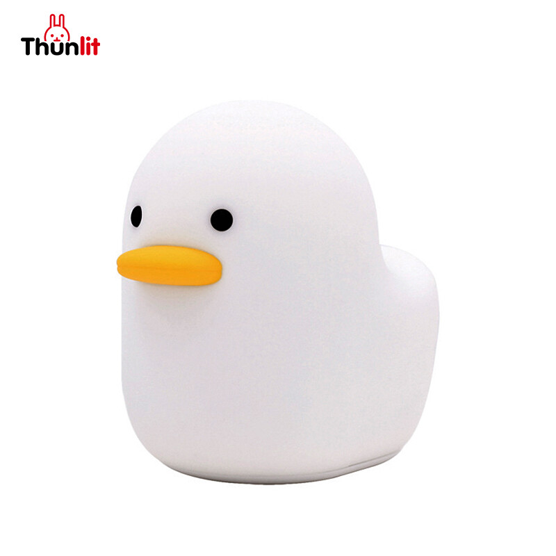 Thunlit Duck Night Light Timed Shutdown USB 1200mAh Rechargeable 2 Brightness
