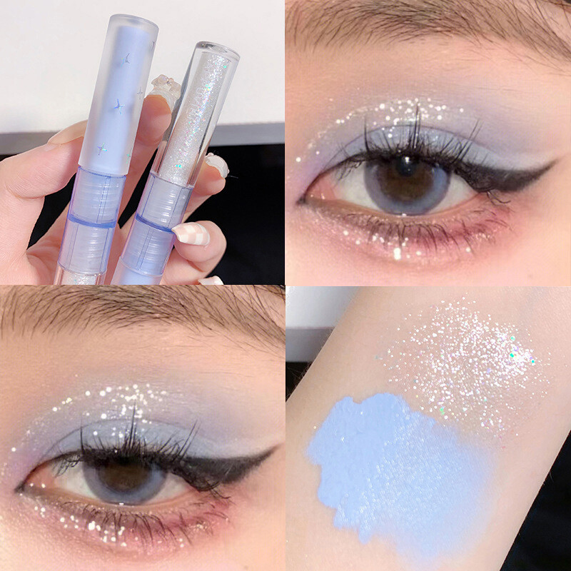 【ZNBY】 Chống Nước Phấn Mắt Nhũ Mờ Phấn Mắt Dạng Lỏng