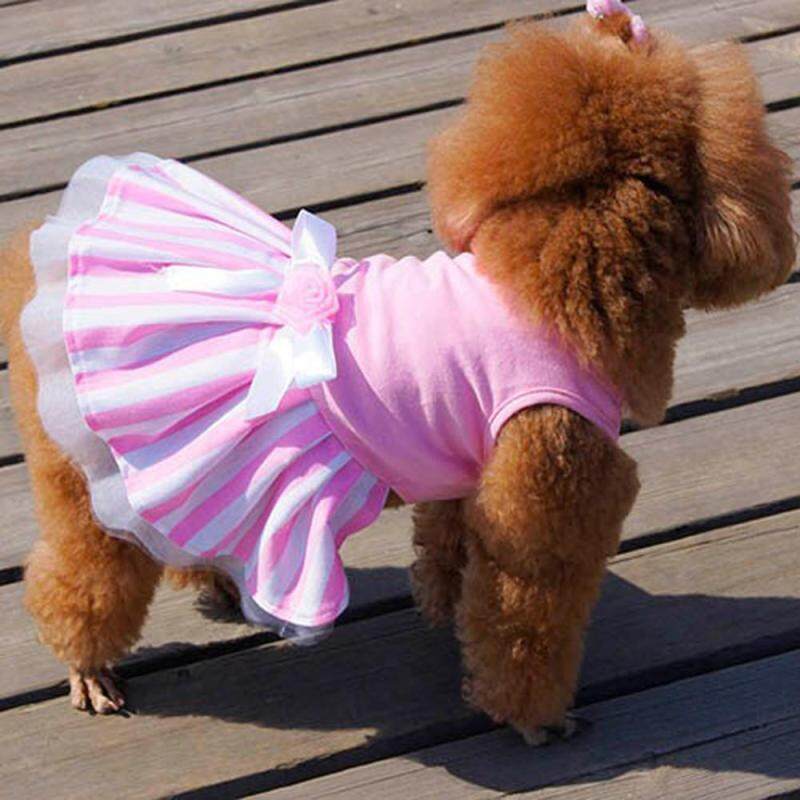 Kitteoy Chó Mèo Nơ Tutu Váy Đầm Cho Thú Cưng Chó Con Bộ Trang Phục Công Chúa May Mặc Quần Áo