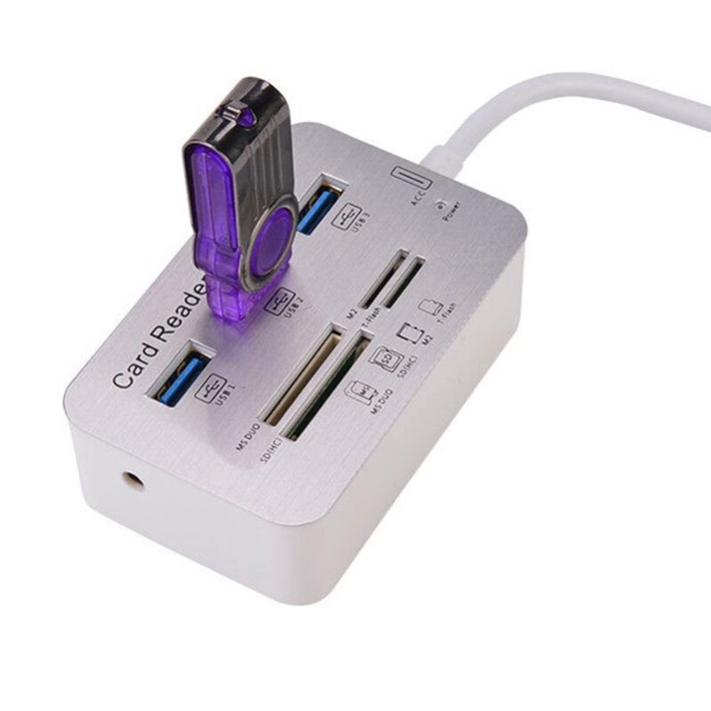 USB HUB 3.0 USB Splitter 3 Ports Extensor Multi USB Extension Multiple 3 0 Hub SD Card Reader USB3.0 Expander for PC